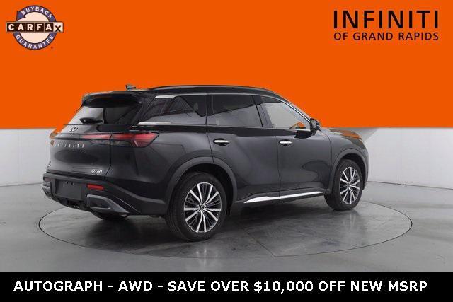 used 2025 INFINITI QX60 car, priced at $59,496