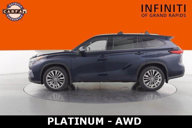 used 2021 Toyota Highlander car, priced at $35,496