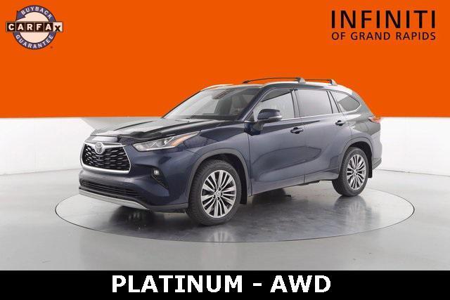 used 2021 Toyota Highlander car, priced at $35,496