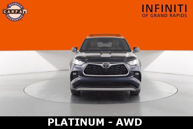 used 2021 Toyota Highlander car, priced at $35,496
