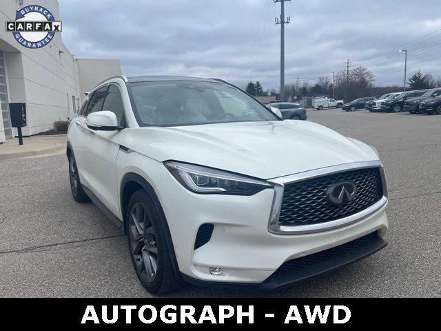 used 2020 INFINITI QX50 car, priced at $31,996