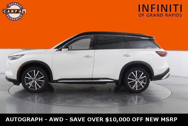 used 2025 INFINITI QX60 car, priced at $59,496