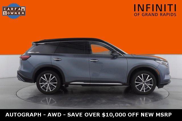 used 2025 INFINITI QX60 car, priced at $59,496
