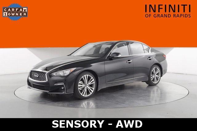 used 2022 INFINITI Q50 car, priced at $32,396