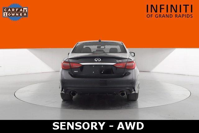 used 2022 INFINITI Q50 car, priced at $32,396
