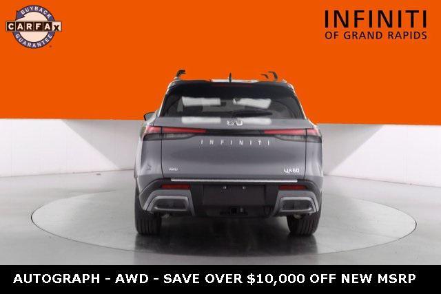 used 2025 INFINITI QX60 car, priced at $59,496