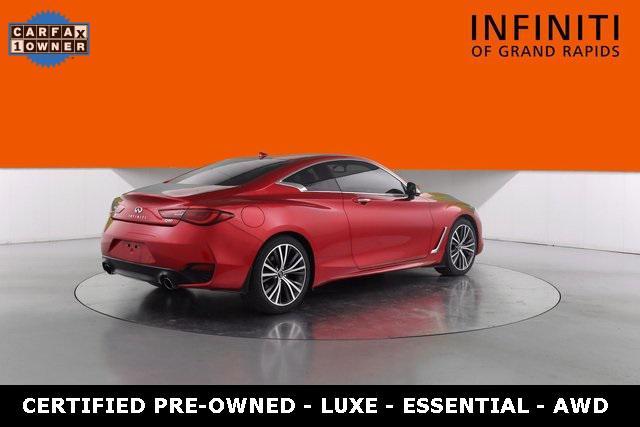 used 2021 INFINITI Q60 car, priced at $33,696