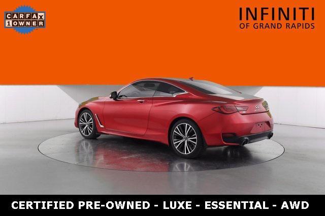 used 2021 INFINITI Q60 car, priced at $33,696