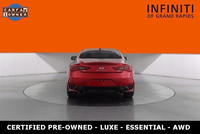 used 2021 INFINITI Q60 car, priced at $33,696