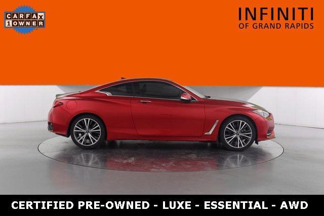 used 2021 INFINITI Q60 car, priced at $33,696