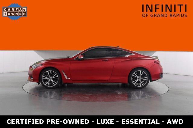 used 2021 INFINITI Q60 car, priced at $33,696