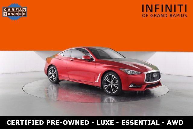 used 2021 INFINITI Q60 car, priced at $33,696