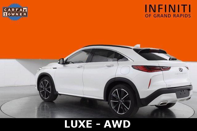 used 2022 INFINITI QX55 car, priced at $29,296