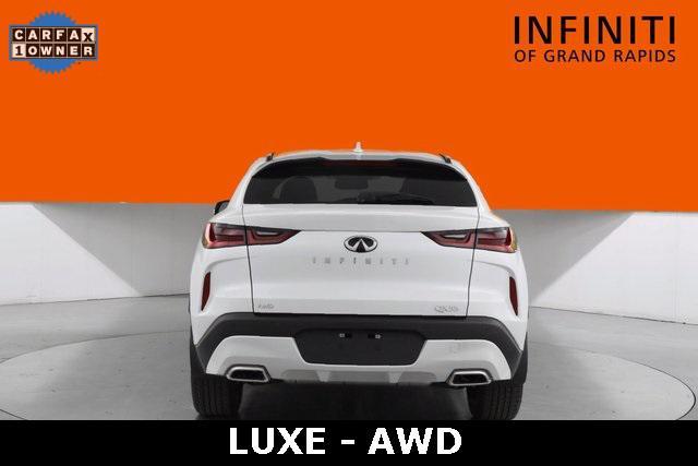 used 2022 INFINITI QX55 car, priced at $29,296