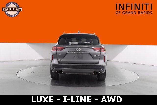 used 2021 INFINITI QX50 car, priced at $26,596