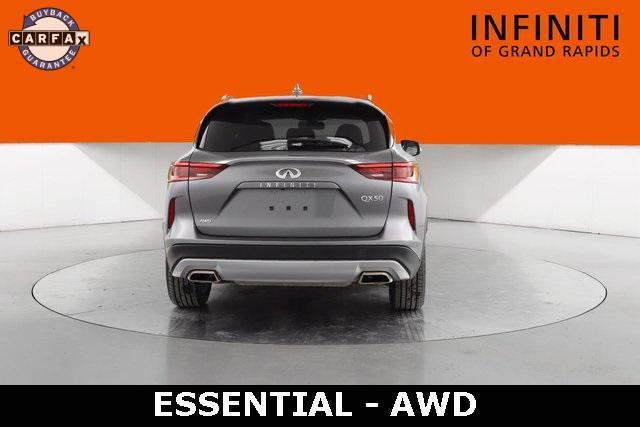 used 2020 INFINITI QX50 car, priced at $21,996