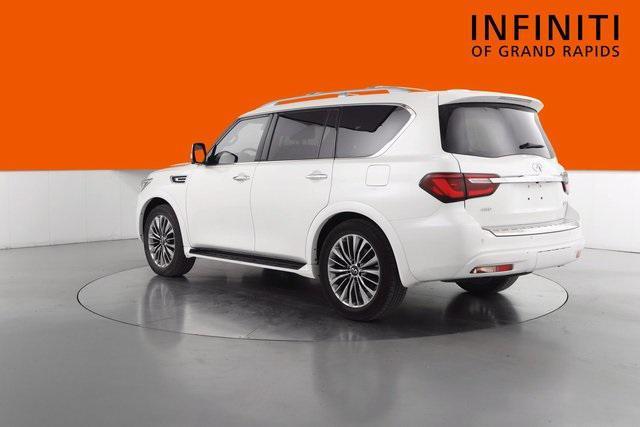 used 2021 INFINITI QX80 car, priced at $49,496