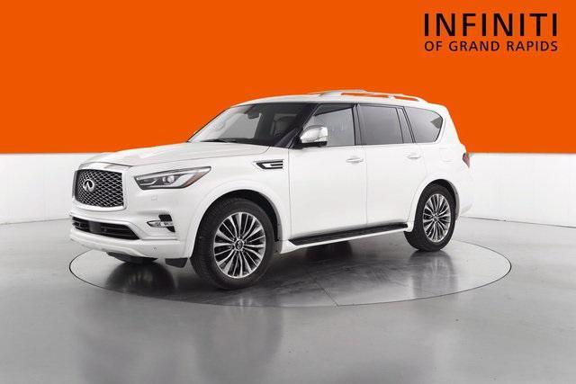 used 2021 INFINITI QX80 car, priced at $49,496