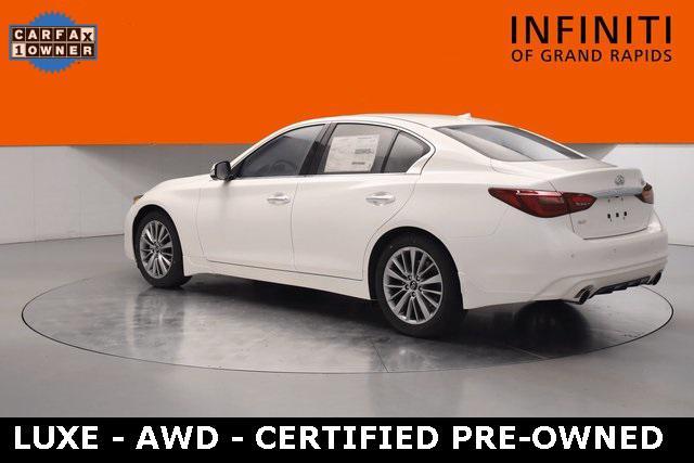 used 2023 INFINITI Q50 car, priced at $35,996