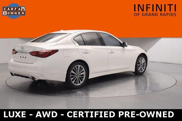 used 2023 INFINITI Q50 car, priced at $35,996