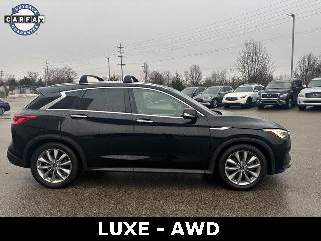 used 2021 INFINITI QX50 car, priced at $24,996