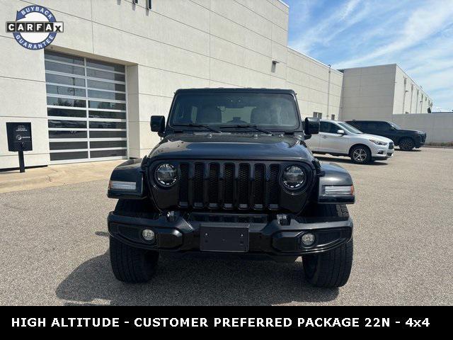 used 2022 Jeep Wrangler Unlimited car, priced at $33,996