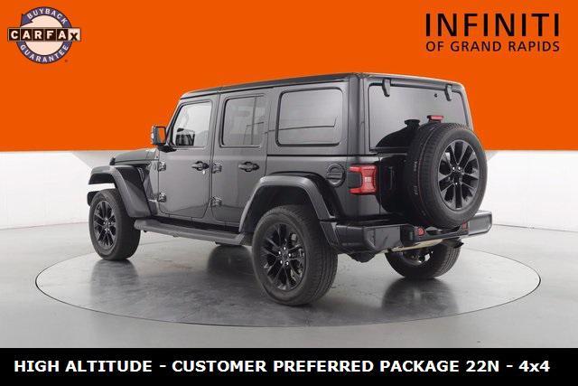 used 2022 Jeep Wrangler Unlimited car, priced at $33,496