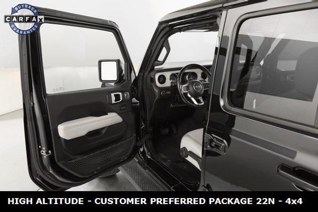 used 2022 Jeep Wrangler Unlimited car, priced at $33,496