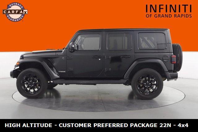 used 2022 Jeep Wrangler Unlimited car, priced at $33,496