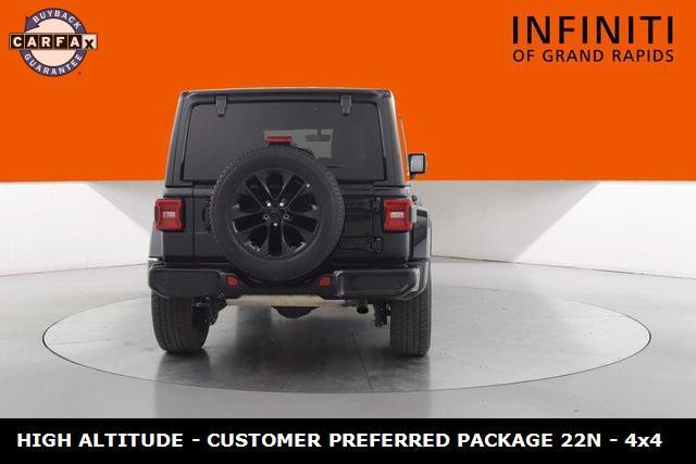 used 2022 Jeep Wrangler Unlimited car, priced at $33,496