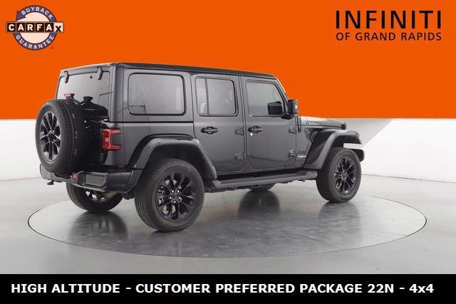 used 2022 Jeep Wrangler Unlimited car, priced at $33,496