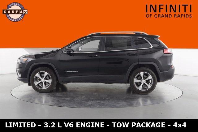 used 2019 Jeep Cherokee car, priced at $18,496