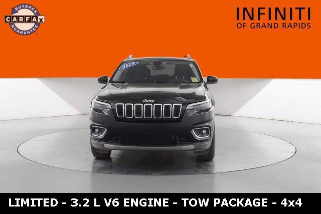 used 2019 Jeep Cherokee car, priced at $18,496