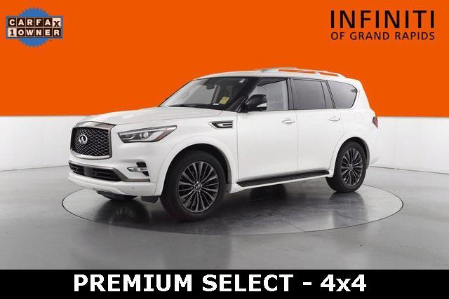 used 2021 INFINITI QX80 car, priced at $33,496