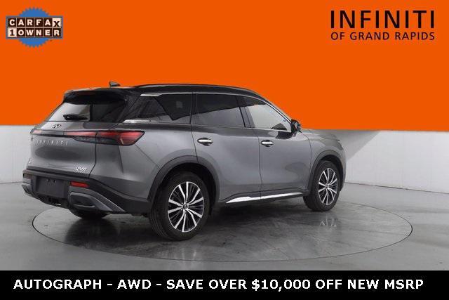 used 2025 INFINITI QX60 car, priced at $59,496