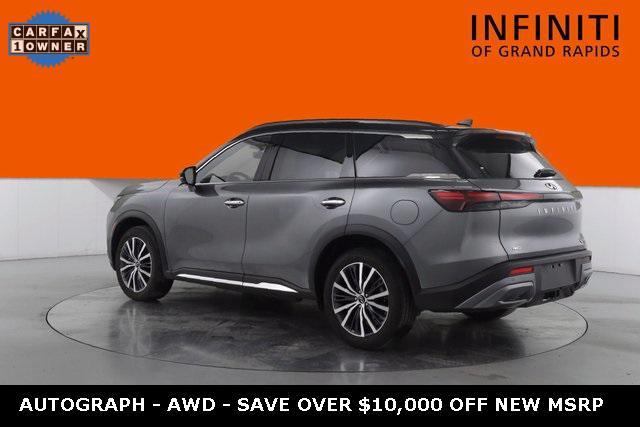 used 2025 INFINITI QX60 car, priced at $59,496