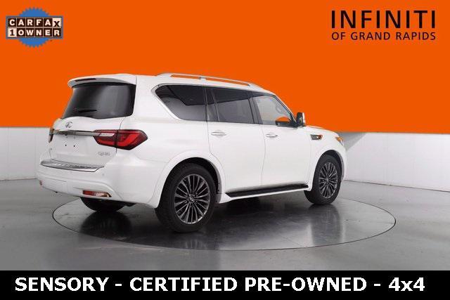 used 2023 INFINITI QX80 car, priced at $57,496