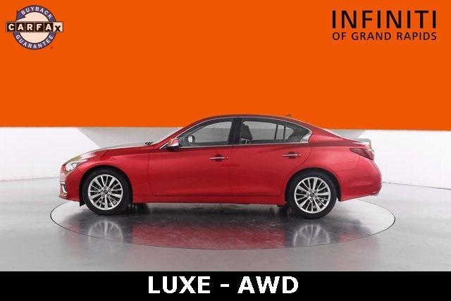 used 2021 INFINITI Q50 car, priced at $25,996