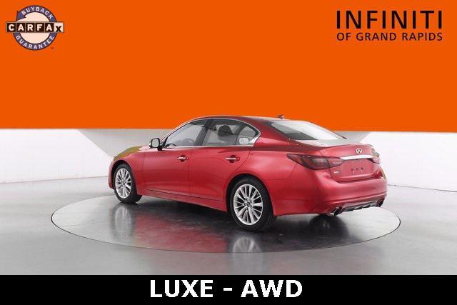 used 2021 INFINITI Q50 car, priced at $25,996