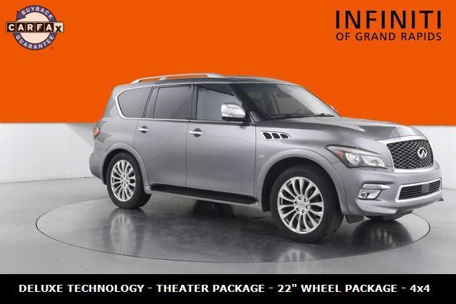 used 2015 INFINITI QX80 car, priced at $17,996