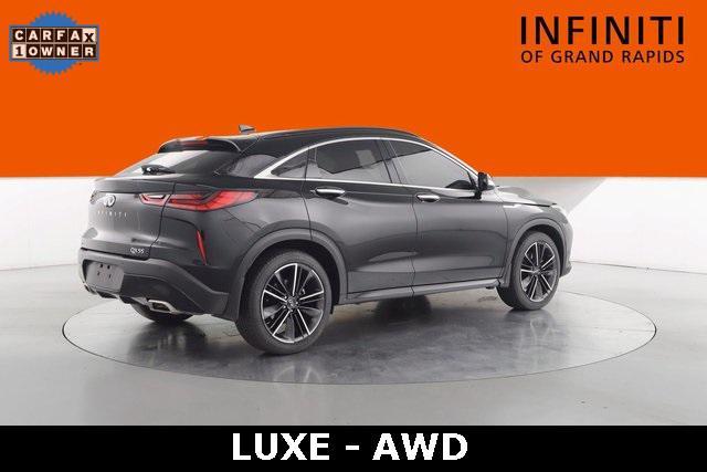 used 2022 INFINITI QX55 car, priced at $32,222