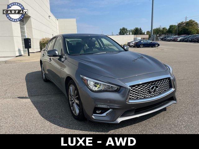 used 2023 INFINITI Q50 car, priced at $35,996