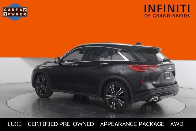 used 2021 INFINITI QX50 car, priced at $27,396