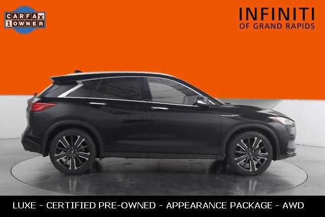 used 2021 INFINITI QX50 car, priced at $27,396