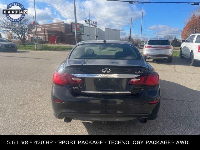 used 2016 INFINITI Q70 car, priced at $24,996