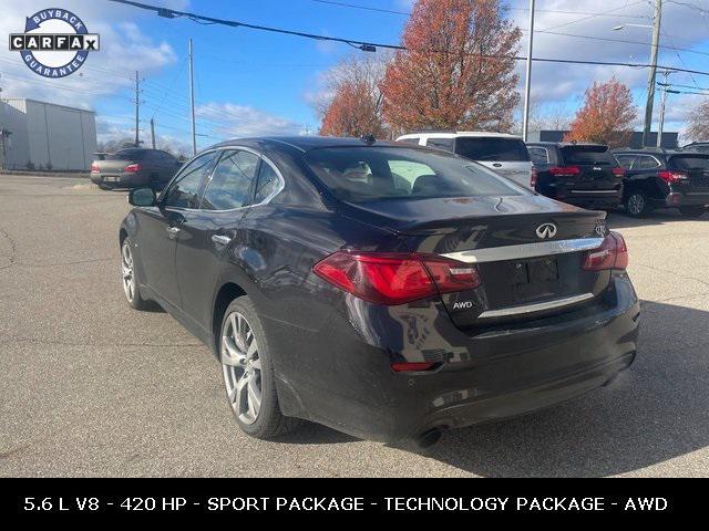 used 2016 INFINITI Q70 car, priced at $24,996