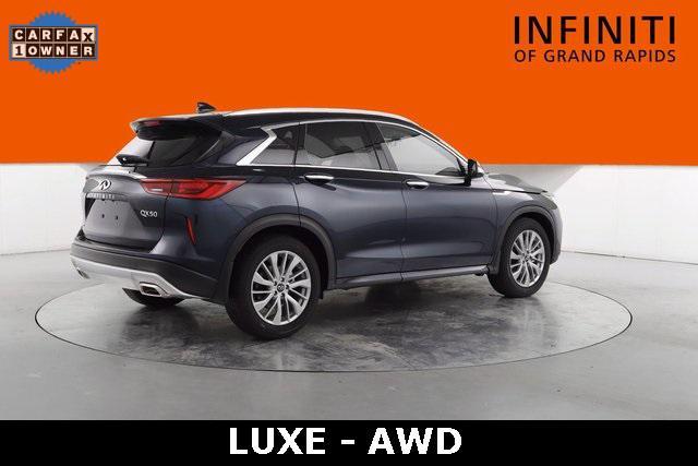 used 2022 INFINITI QX50 car, priced at $32,996