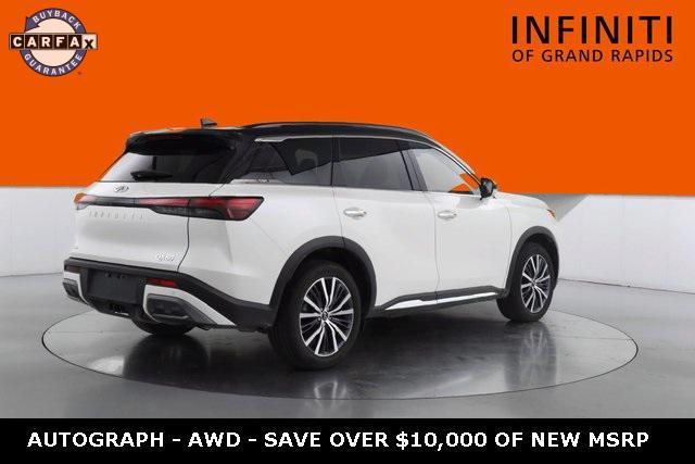 used 2025 INFINITI QX60 car, priced at $59,496