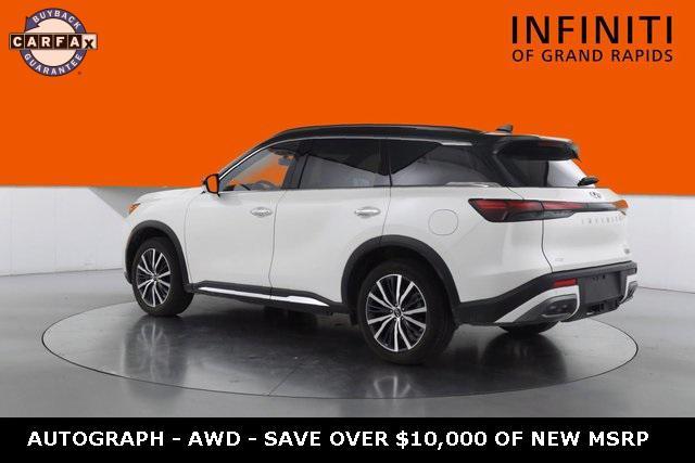 used 2025 INFINITI QX60 car, priced at $59,496