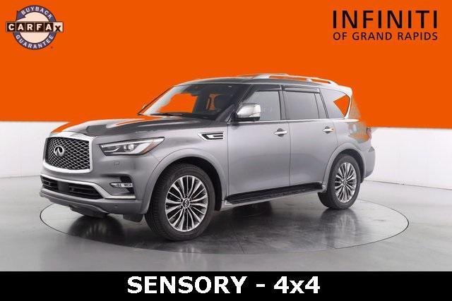 used 2021 INFINITI QX80 car, priced at $47,996